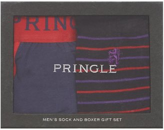 Pringle Men's Gift box stripe socks and underwear