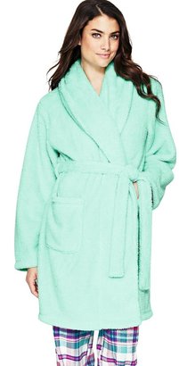 Sorbet Short Well Soft Dressing Gown - Neon Green