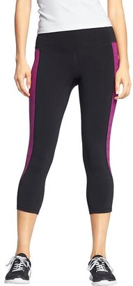 Old Navy Women's Active Side-Print Compression Capris (20")