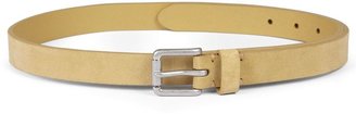 Peter Werth Airdrie suede and leather belt