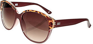 JCPenney Nine & Co 9 & Co. Oversized Sunglasses