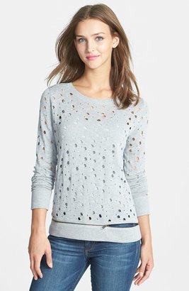 Halogen Drop Needle Stitch Sweater (Regular & Petite)