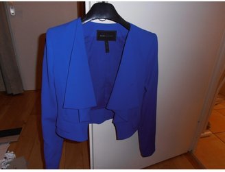 BCBGMAXAZRIA Blue Polyester Jacket