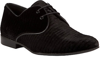 Somerset by Alice Temperley Seymour Velvet Brogue Shoes, Black
