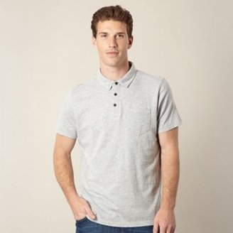 RJR.John Rocha Designer grey 'Herbert' herringbone polo shirt