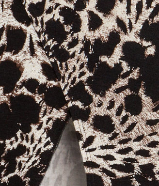 H&M Wrapover Jersey Skirt - Leopard print - Ladies