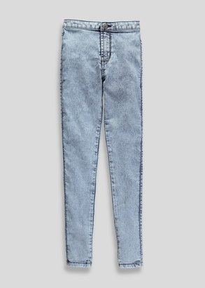 Candy Couture Teen Fashion Girls Candy Couture Acid Wash Jeans (8-16yrs)