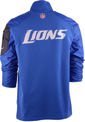 Nike Men's Detroit Lions Defender Hybrid Half-Zip Jacket