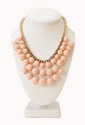 Forever 21 Standout Beaded Bib Necklace