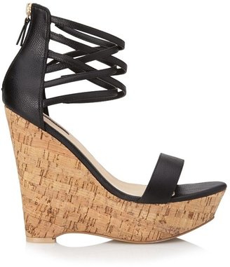 Forever 21 Bombshell Strappy Wedges