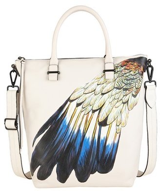 Elliott Lucca 'Feather' Painted Leather Tote
