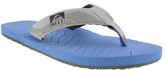 Reef Roundhouse Mens Blue Man Made Toe Post Sandals