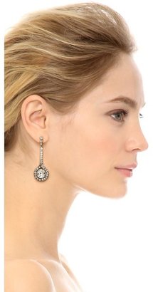 Oscar de la Renta Jeweled Drop Earring
