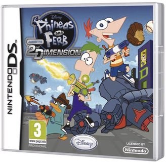 Nintendo DS Phineas and Ferb: 2nd Dimension