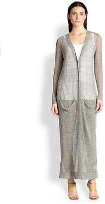 Eileen Fisher The Fisher Project Sheer Long Cardigan