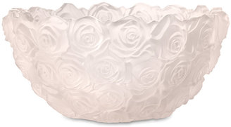 Monique Lhuillier Waterford Bowl, Limited Edition Blush Sunday Rose