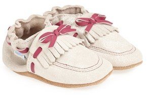 Robeez 'Cali' Crib Shoe (Baby & Walker)