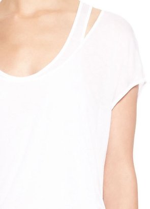 DKNY DKNYpure Tee With Underlayer