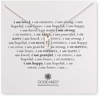 Dogeared I Am Happy Necklace, 18