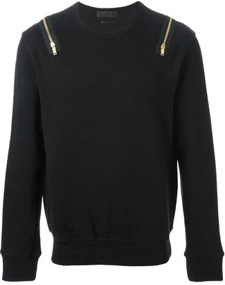 Alexander McQueen zip sweatshirt