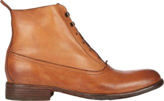 Sartore Laceless Ankle Boots-Brown