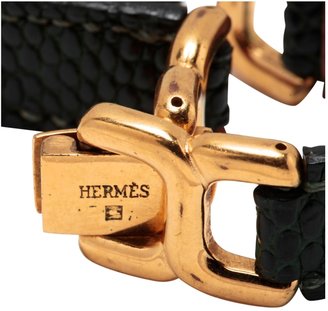Hermes Lizard And Gold