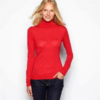 La Redoute R essentiels Merino Wool Roll-Neck Sweater