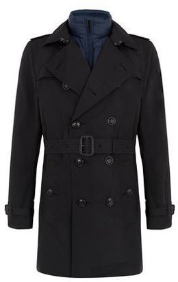 Burberry Kensington Trench Coat with Removable Warmer