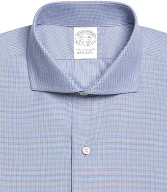 Brooks Brothers Extra-Slim Fit Mini Check Dress Shirt