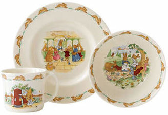 Royal Doulton Bunnykins By Classic 3 Piece Children'S Dinner Set - MULTI-COLOURED