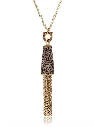 Ferragamo Jewels - Galuchat Fine Jewellery Necklace