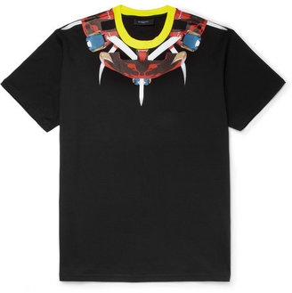Givenchy Columbian-Fit Printed Cotton-Jersey T-Shirt