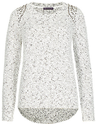 Marks and Spencer M&s Collection Embellished Jumper with Wool