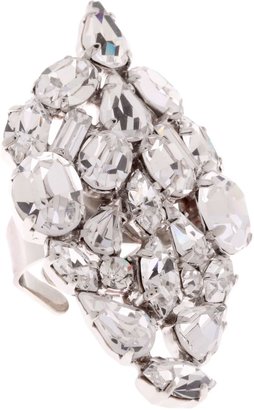 Martine Wester Renaissance Crystal Cocktail Ring