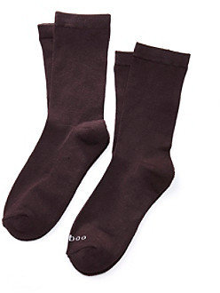 Relativity Flat Knit Pillow Sole Socks 2-Pack