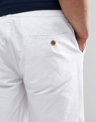 ASOS Chino Shorts In White