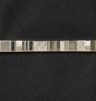 Paul Smith Engraved Metal Tie Clip