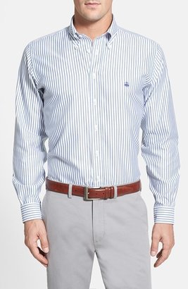 Brooks Brothers Regular Fit Twill Stripe Sport Shirt