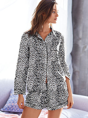 Victoria's Secret Cotton Mayfair Boxer Pajama