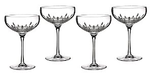 Waterford Lismore Essence Saucer Champagne Flute, Set of 4