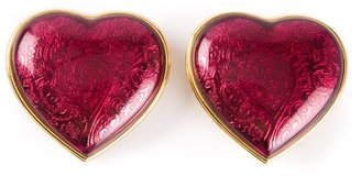 Yves Saint Laurent 2263 YVES SAINT LAURENT VINTAGE heart-shaped earring