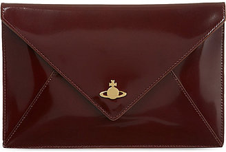 Vivienne Westwood Leather iPad clutch