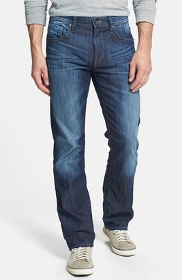 Mavi Jeans 'Zach' Straight Leg Jeans (Mid Brushed Cooper)