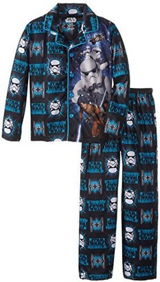 Star Wars Little Boys' Coat Pajama Set with Panel