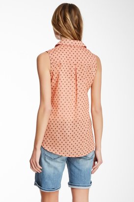 KUT from the Kloth Printed Sleeveless Blouse