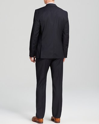 HUGO BOSS Amaro Heise Textured Stripe Suit - Slim Fit