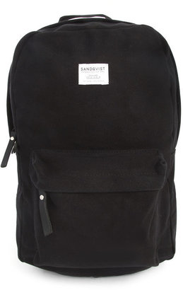 SANDQVIST Jimmy Black Pocket Backpack