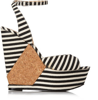 Forever 21 Nautical Wedge Sandals