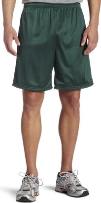 Soffe Men's Nylon Mini-Mesh Fitness Short Maroon Large