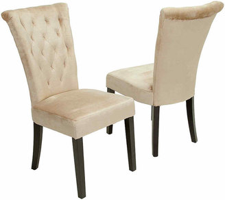 Asstd National Brand Torrington Set of 2 Tufted Dining Chairs